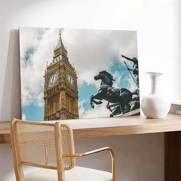 Zamanın Üstünde Kanvas Tablo - Resim 2