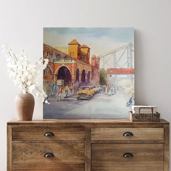 Tarihi Dokunuş Kanvas Tablo - Resim 2