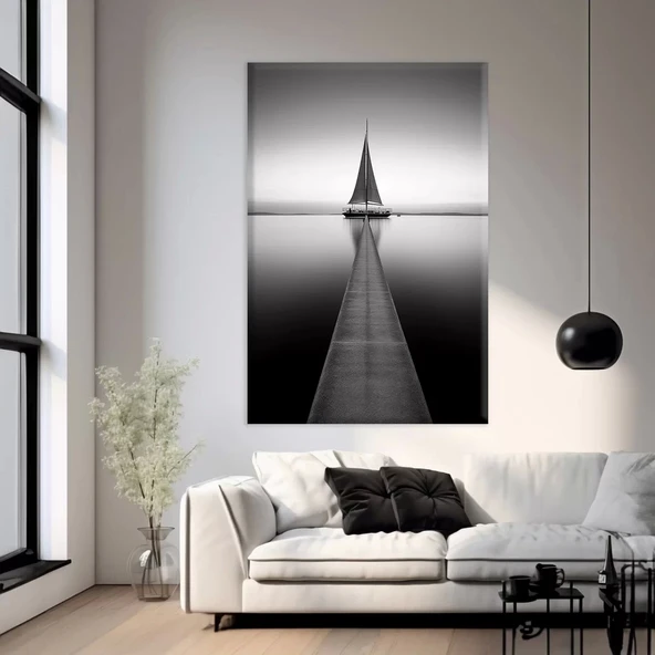 Ufka Yolculuk Kanvas Tablo ürün görseli