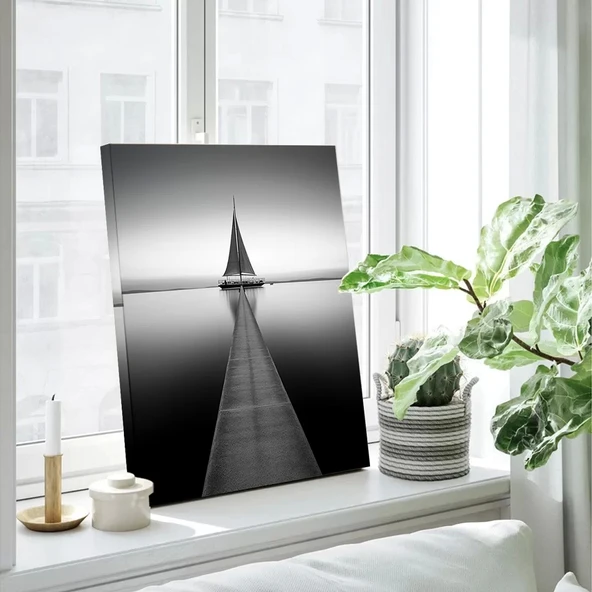 Ufka Yolculuk Kanvas Tablo - Resim 3