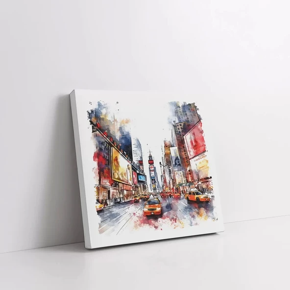 Kozmopolit Sokaklar Kanvas Tablo ürün görseli