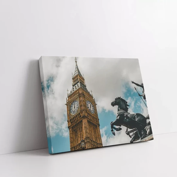 Zamanın Üstünde Kanvas Tablo ürün görseli