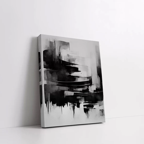 Soyut Hareket Kanvas Tablo - Resim 2