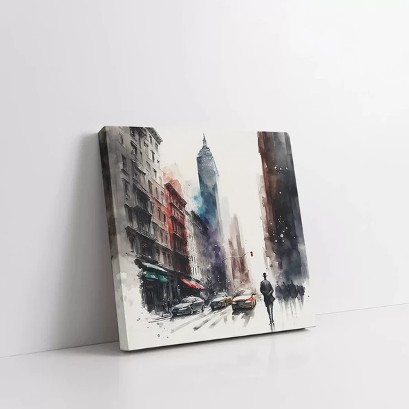 Kışın Kalbinde Kanvas Tablo ürün görseli