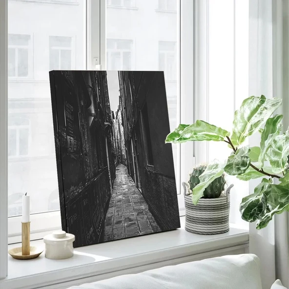 Şehir Işıkları Kanvas Tablo - Resim 2