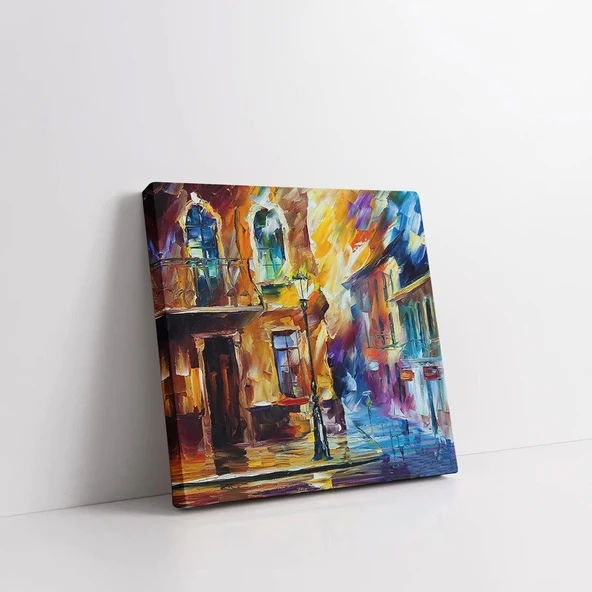Eklektik Sokaklar Kanvas Tablo ürün görseli