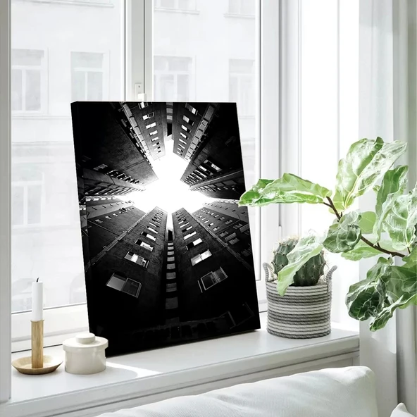 Işık Patlaması Kanvas Tablo - Resim 3