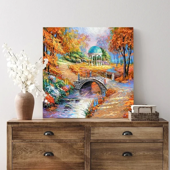 Efsanevi Köprü Kanvas Tablo - Resim 2
