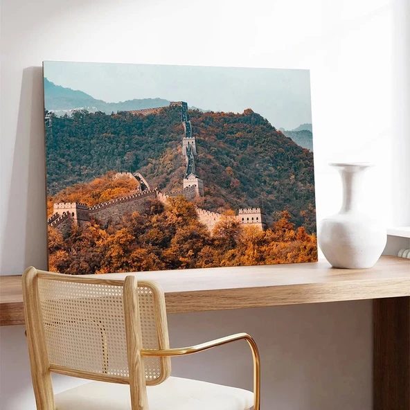 Sonbahar Kalesi Kanvas Tablo - Resim 2