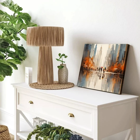 Renkli Sokaklar Kanvas Tablo - Resim 2