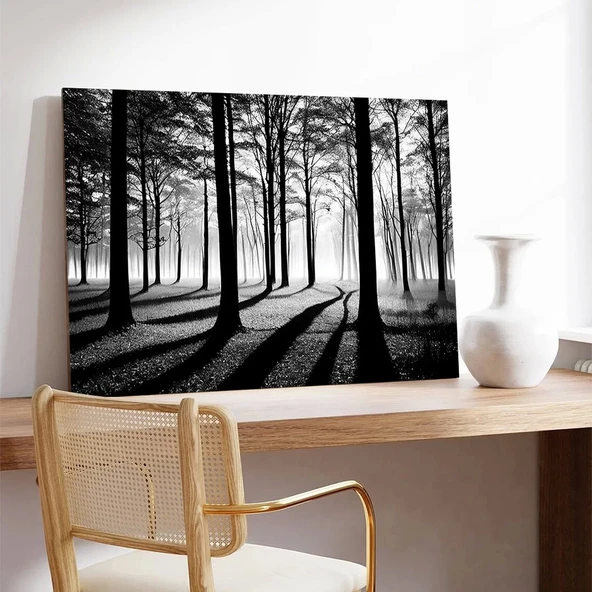 Ormanın Derinlikleri Kanvas Tablo - Resim 3