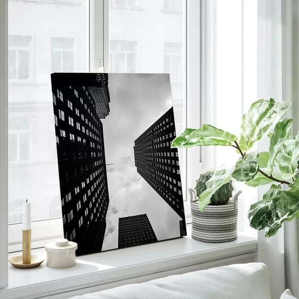 Sokak Merdivenleri Kanvas Tablo - Resim 3