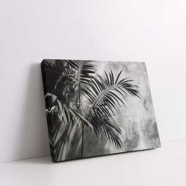 Palmiye Yansımaları Kanvas Tablo - Resim 2
