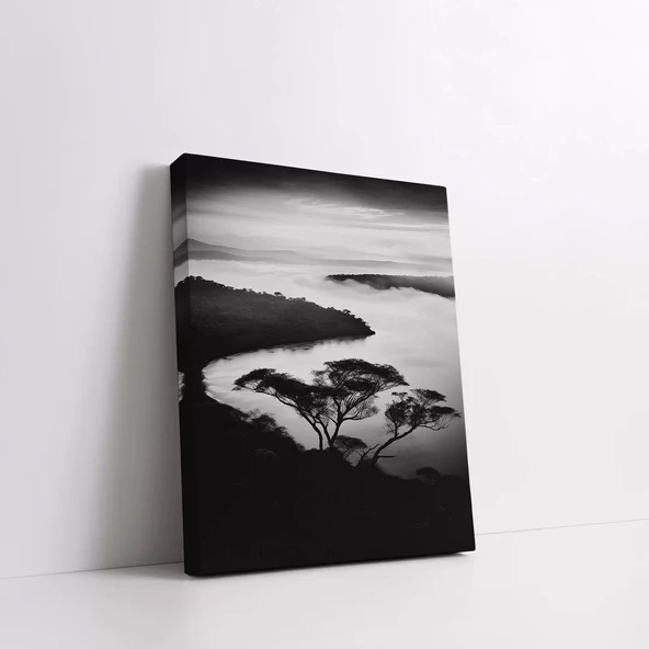 Yansıyan Doğa Kanvas Tablo - Resim 2