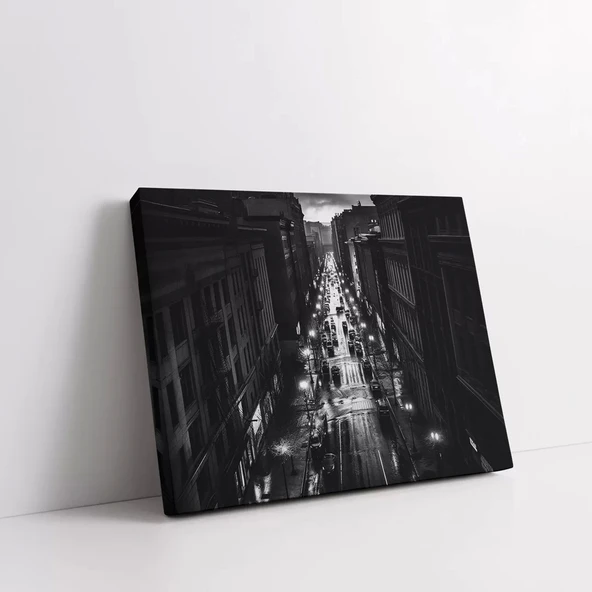 Büyülü Sokak Kanvas Tablo - Resim 2