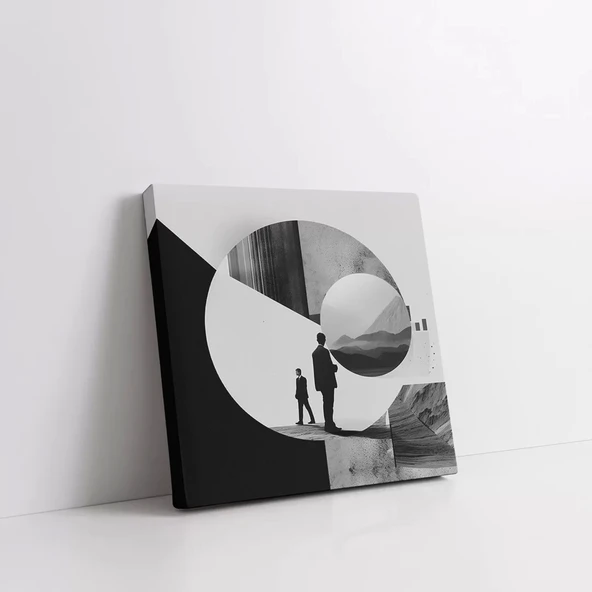 Ay Döngüsü Kanvas Tablo - Resim 2