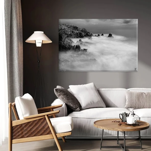 Kuş Bakışı Şehir Kanvas Tablo ürün görseli