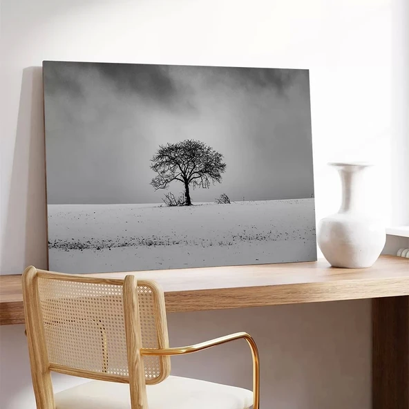 Yalnızlık Ağacı Kanvas Tablo - Resim 3