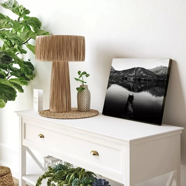 Sakin Dağlar Kanvas Tablo - Resim 3