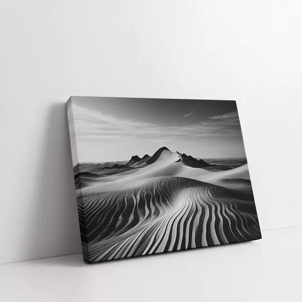 Kum Tepeleri Kanvas Tablo - Resim 2