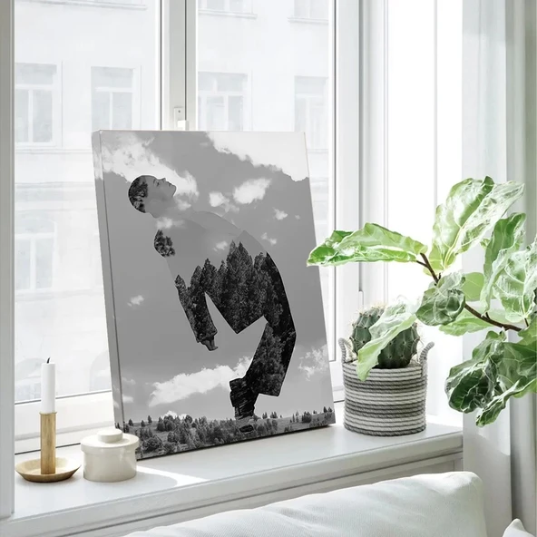 Kozmik Düşünce Kanvas Tablo - Resim 3