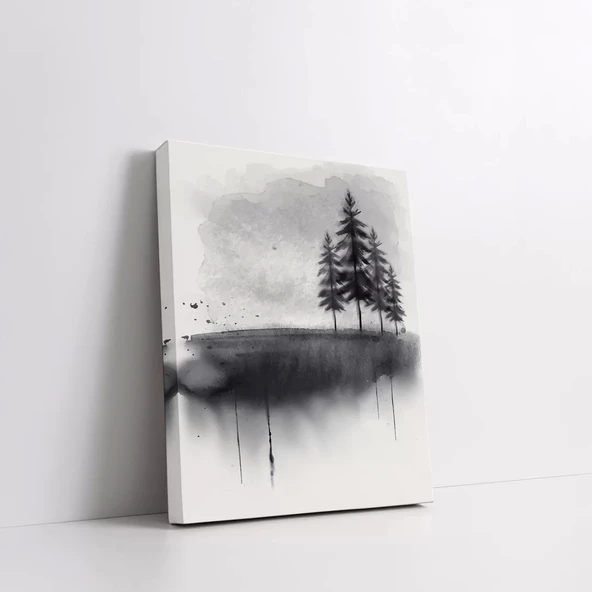 Uçan Ada Kanvas Tablo - Resim 2