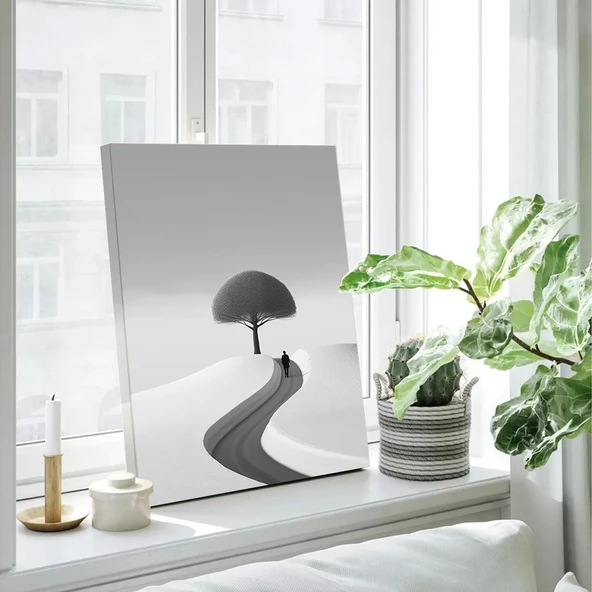 Yolculuk Ağacı Kanvas Tablo - Resim 3