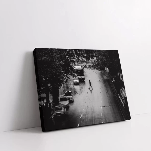 Sakin Sokak Kanvas Tablo - Resim 2