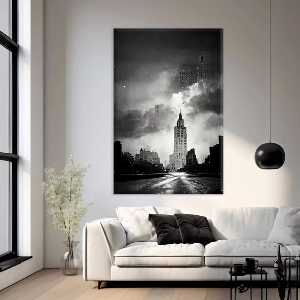 Bulutlara Doğru Kanvas Tablo ürün görseli