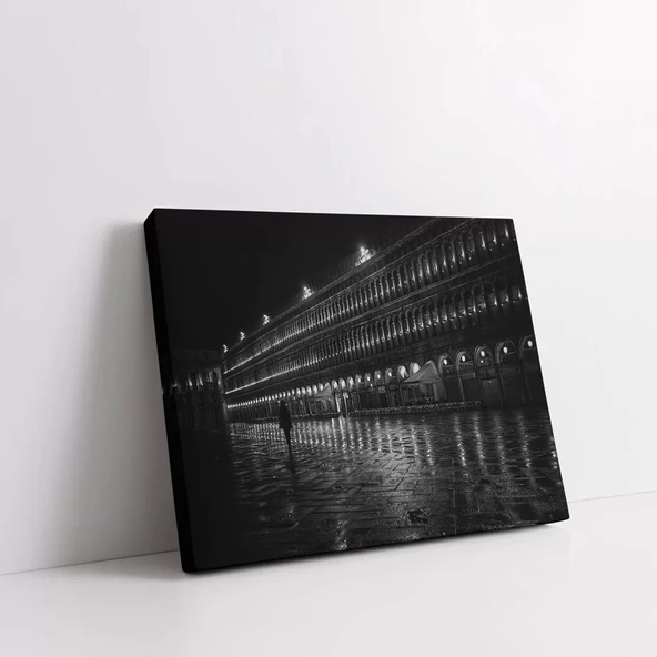 Gece Köprüsü Kanvas Tablo - Resim 2
