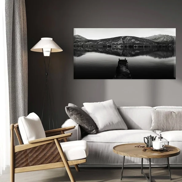 Sakin Dağlar Kanvas Tablo ürün görseli