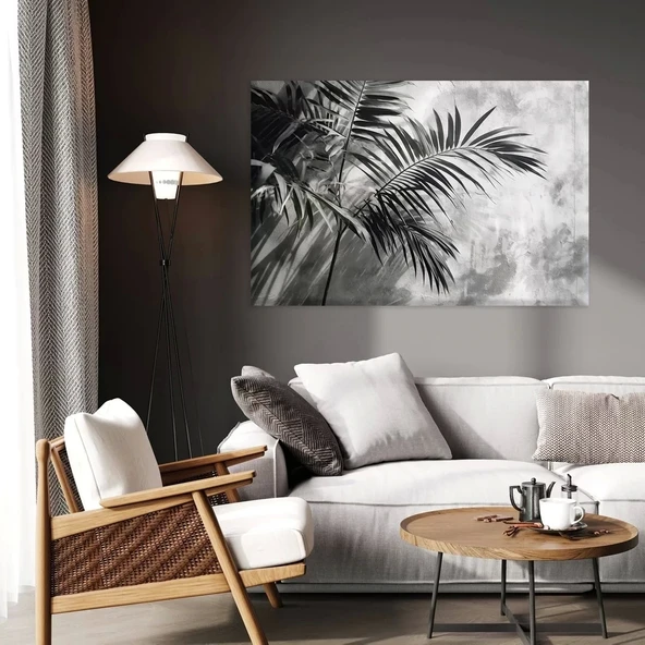 Palmiye Yansımaları Kanvas Tablo ürün görseli