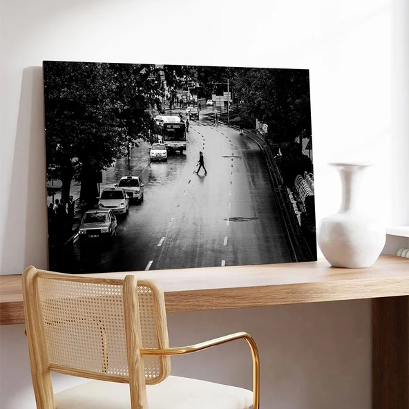 Sakin Sokak Kanvas Tablo - Resim 3