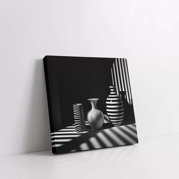 Zıtlıkların Ahengi Kanvas Tablo - Resim 2