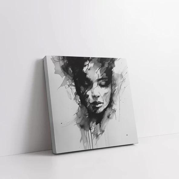 Düşünce Anı Kanvas Tablo - Resim 2