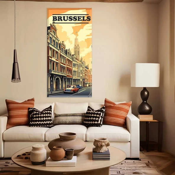 Brussels Kanvas Tablo ürün görseli