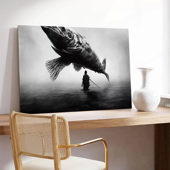 Yüksekten Uçuş Kanvas Tablo - Resim 3