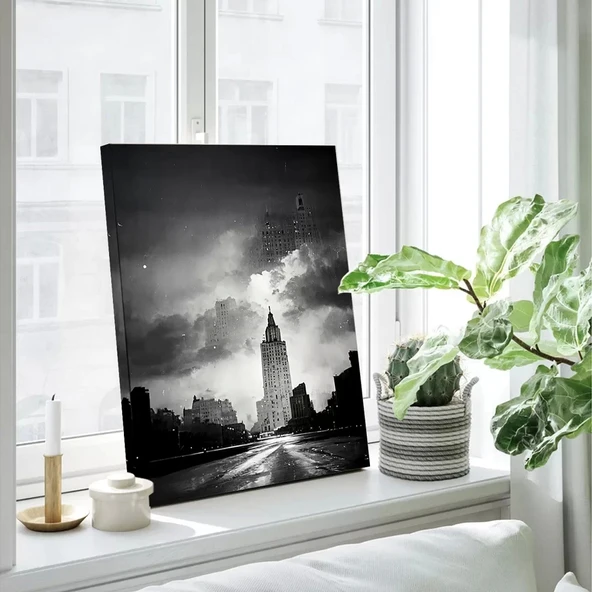 Bulutlara Doğru Kanvas Tablo - Resim 3