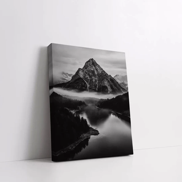 Sessiz Zirve Kanvas Tablo - Resim 2