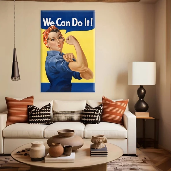 Kadın Gücü Kanvas Tablo ürün görseli