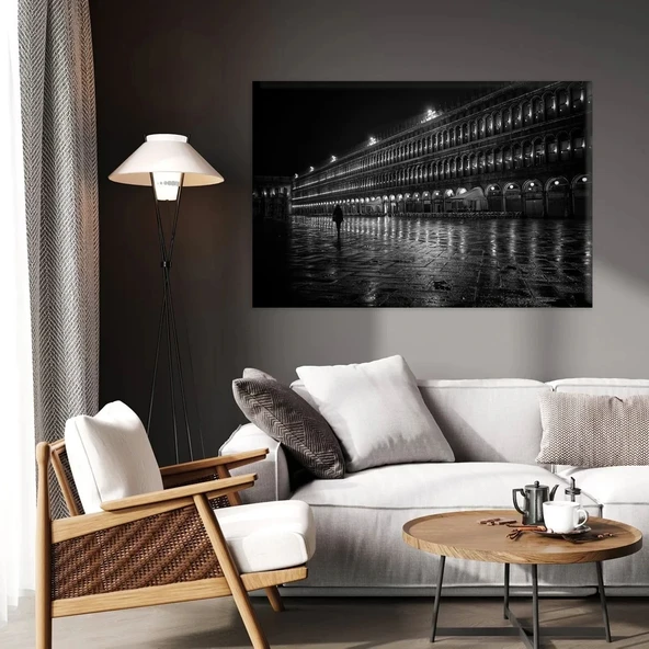 Gece Köprüsü Kanvas Tablo ürün görseli