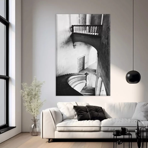 Merdivenlerin Ötesi Kanvas Tablo ürün görseli