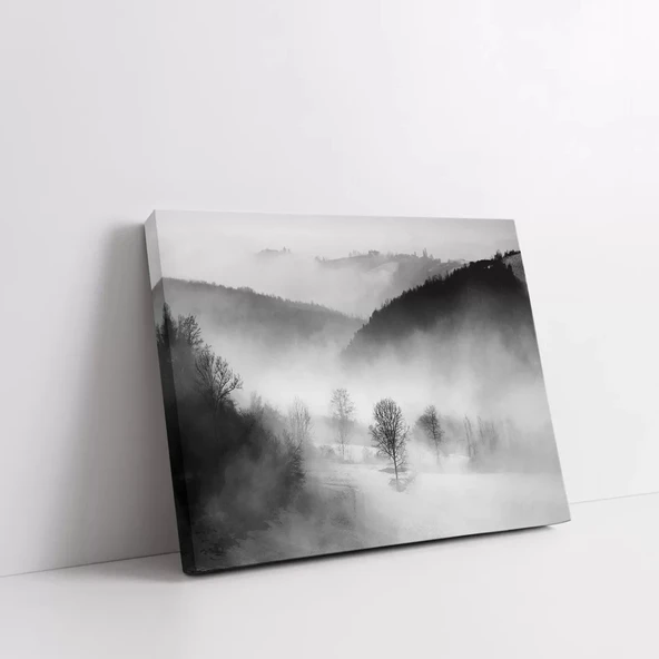 Dağın Sessizliği Kanvas Tablo - Resim 2