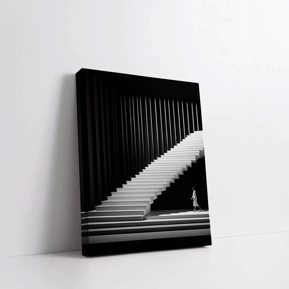 Işığa Yolculuk Kanvas Tablo - Resim 2