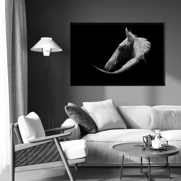 Asil At Portresi Kanvas Tablo ürün görseli