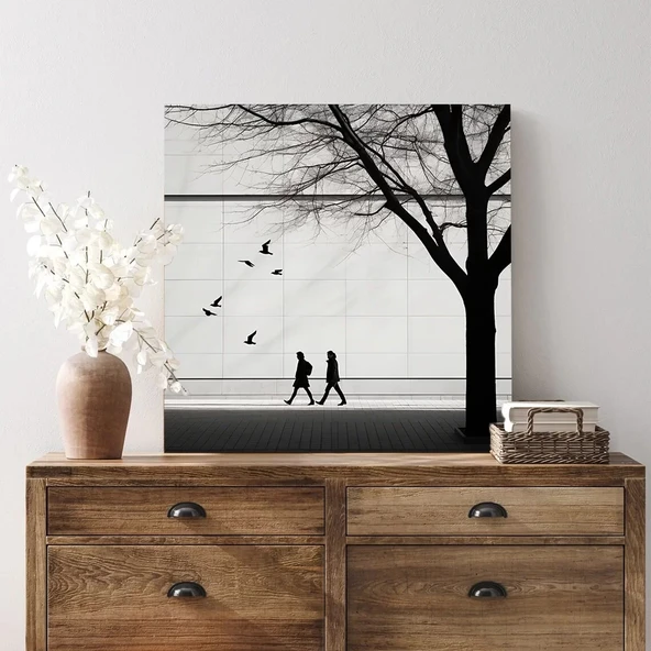 Sokak Yürüyüşü Kanvas Tablo - Resim 3