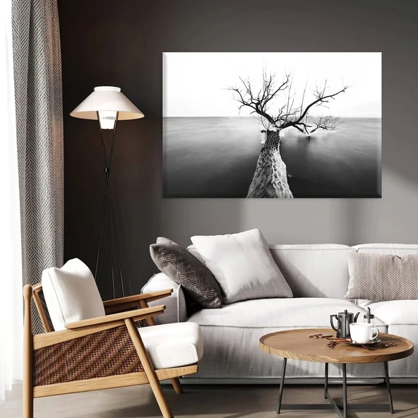 Kışın Kalbi Kanvas Tablo ürün görseli