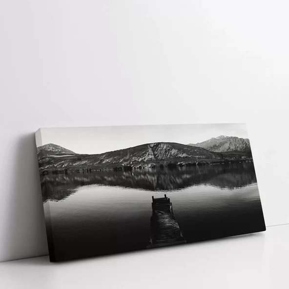 Sakin Dağlar Kanvas Tablo - Resim 2