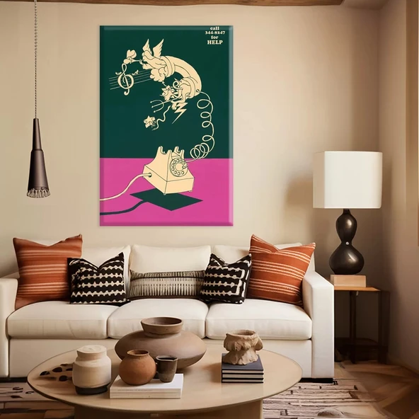 Aloo Vintage Kanvas Tablo ürün görseli