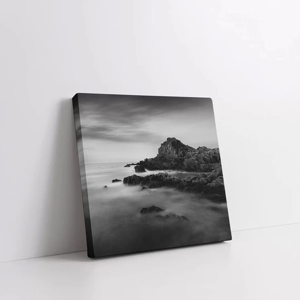 Sakin Kıyı Kanvas Tablo - Resim 2